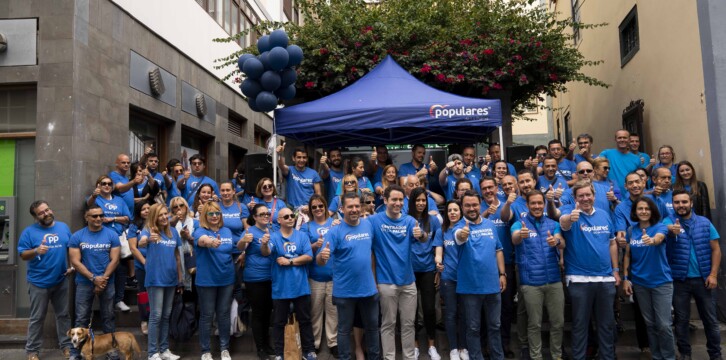 Teodoro García Egea en La Palma