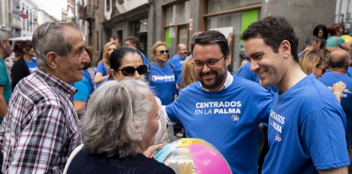 Teodoro García Egea en La Palma