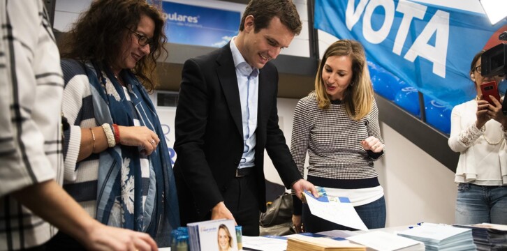 Pablo Casado en Bilbao