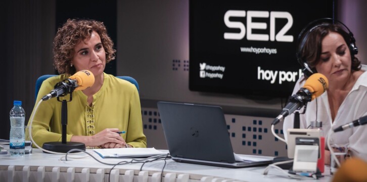 Dolors Montserrar en Cadena SER