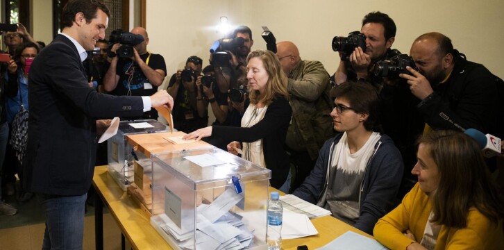 Pablo Casado votaciones Madrid