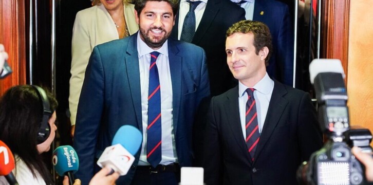 Debate de investidura en la Región de Murcia