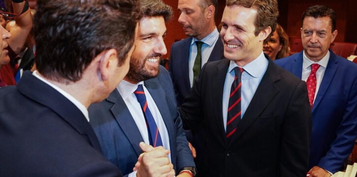 Debate de investidura en la Región de Murcia