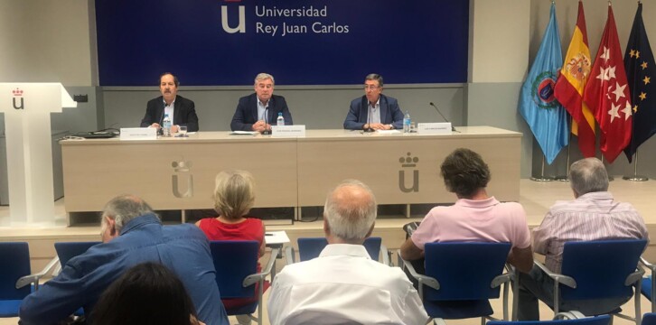 José Manuel Barreiro en el curso de verano de la Asociación de Periodistas Parlamentarios