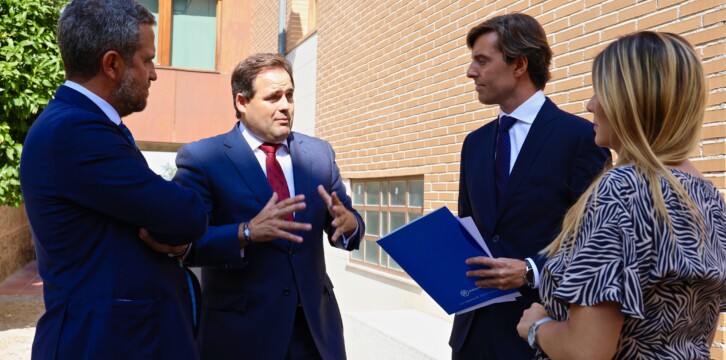 Reunión del Grupo Popular en las Cortes de Castilla-La Mancha