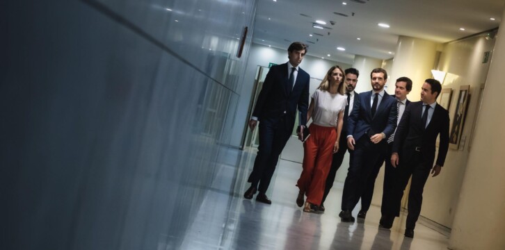 Rueda de prensa de Pablo Casado
