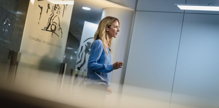 La portavoz del Grupo Parlamentario Popular, Cayetana Álvarez de Toledo