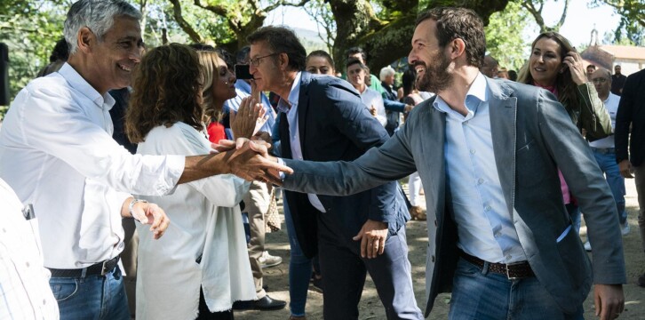 Pablo Casado y Alberto Núñez