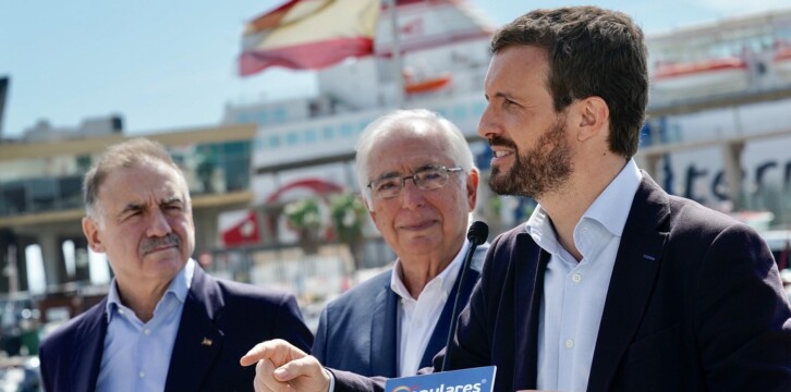 Pablo Casado visita Melilla