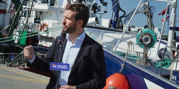 Pablo Casado en Santoña