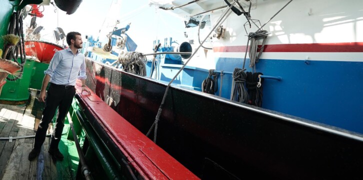 Pablo Casado en Santoña