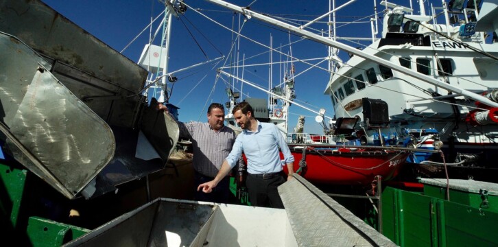 Pablo Casado en Santoña