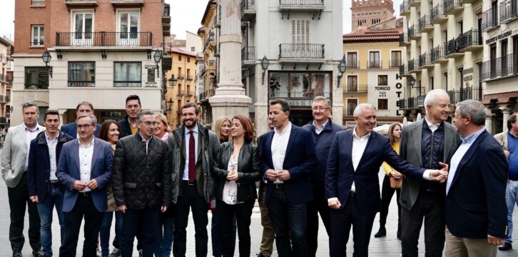 Pablo Casado en Teruel