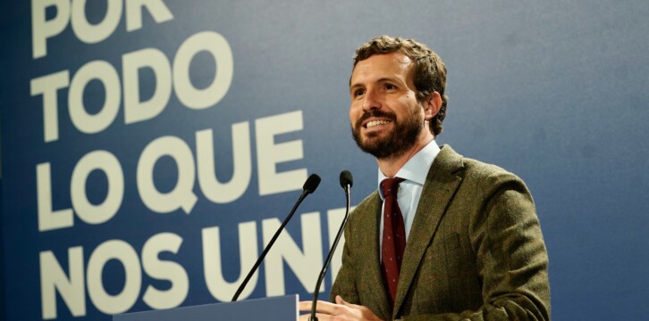 Pablo Casado en Teruel