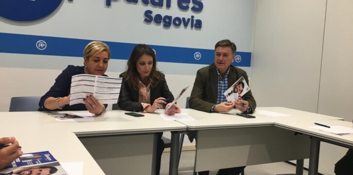 Andrea Levy en Segovia