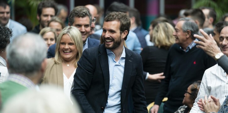 Pablo Casado visita Vitoria