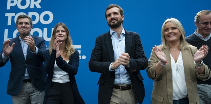 Pablo Casado visita Vitoria