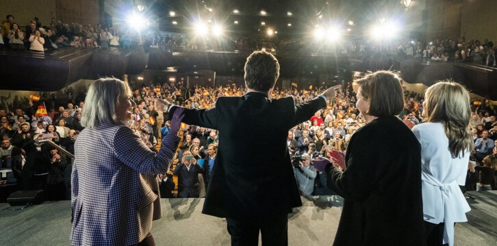 Acto público del Partido Popular en Oviedo