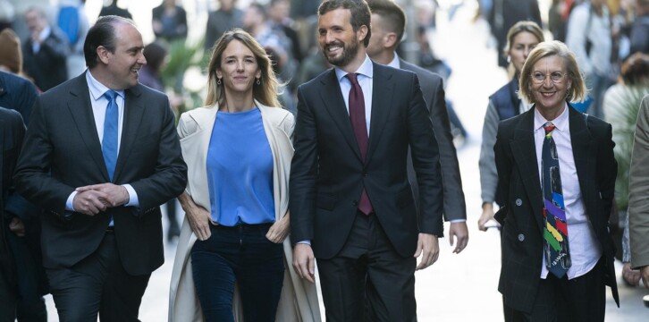 Vivista de Pablo Casado a Barcelona