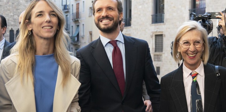 Vivista de Pablo Casado a Barcelona