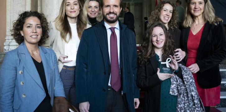 Pablo Casado, en el acto del Día Internacional de la Eliminación de la Violencia Contra la Mujer