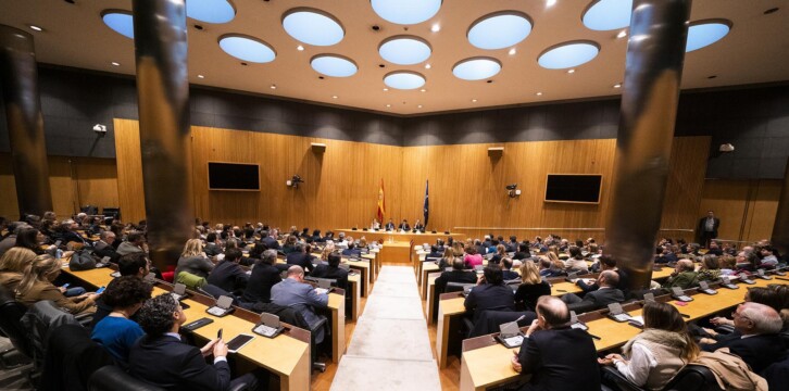 Reunión de diputados y senadores electos del Partido Popular