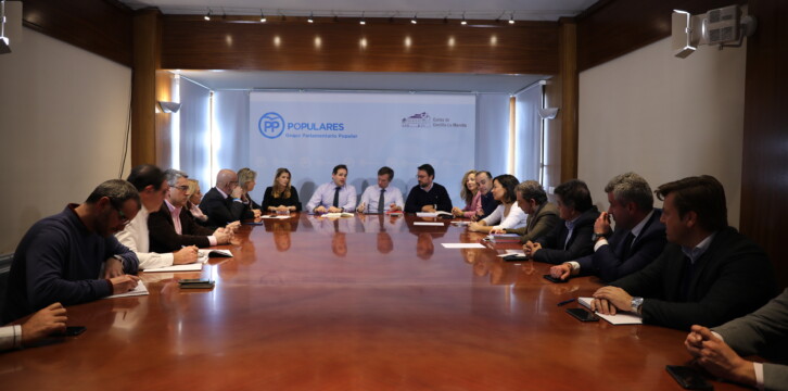 Reunión de trabajo con el PP de Castilla-La Mancha