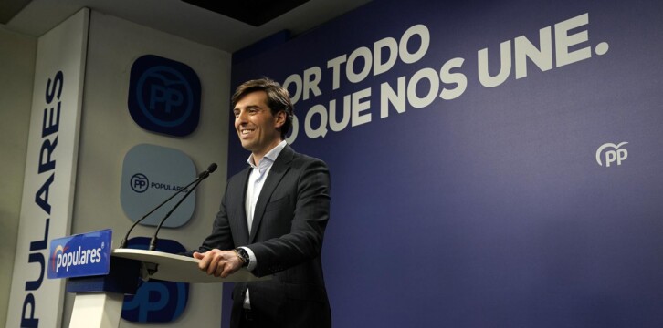 Pablo Montesinos en rueda de prensa