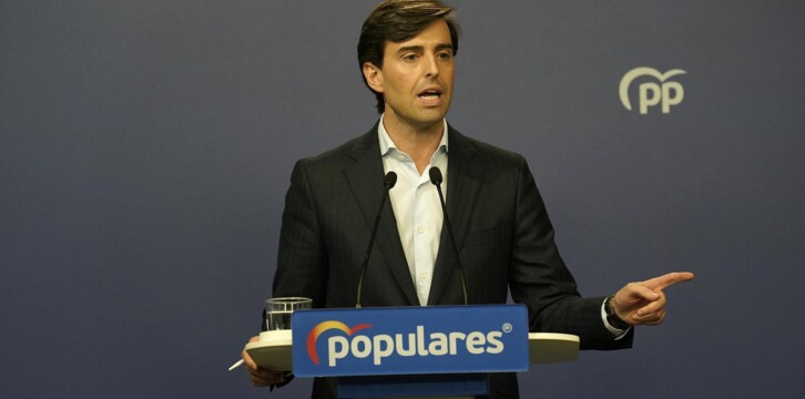 Pablo Montesinos en rueda de prensa