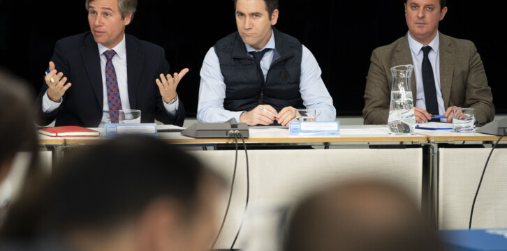 Reunión con portavoces del PP en oposición de Diputaciones