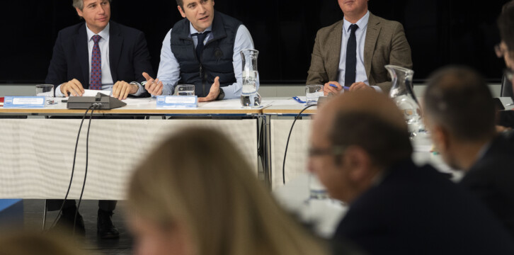 Reunión con portavoces del PP en oposición de Diputaciones