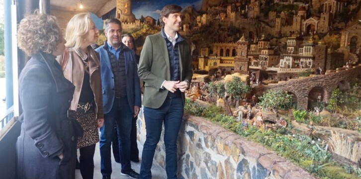 Visita al el tradicional Belén de La Mosca