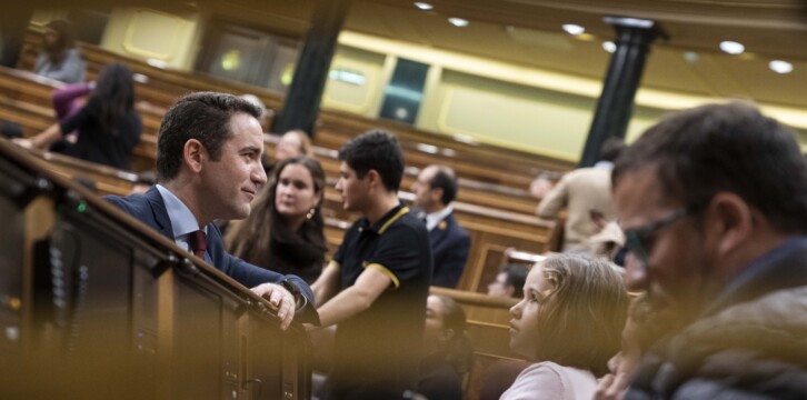 El secretario general, Teodoro García Egea