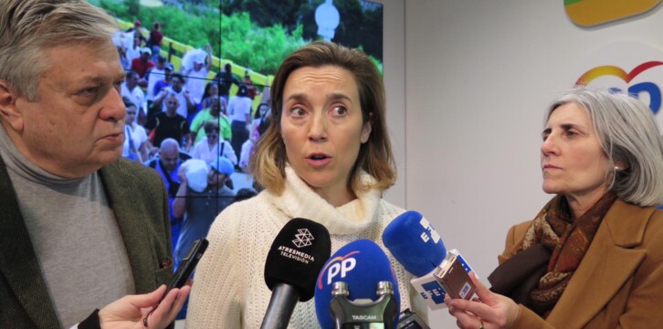 Cuca Gamarra en Logroño