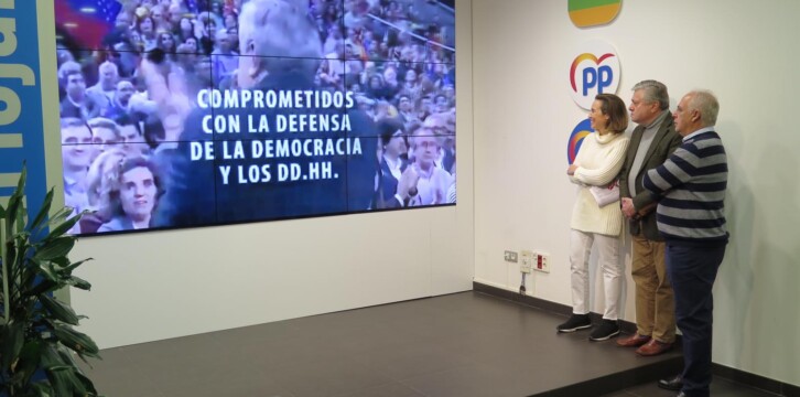 Cuca Gamarra en Logroño