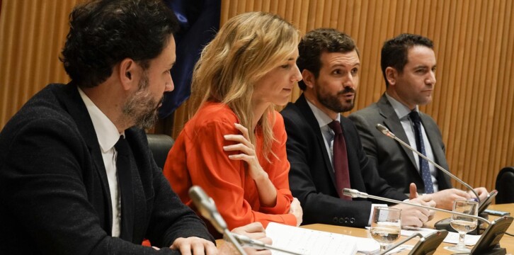 Reunión del Grupo Parlamentario Popular en el Congreso de los Diputados