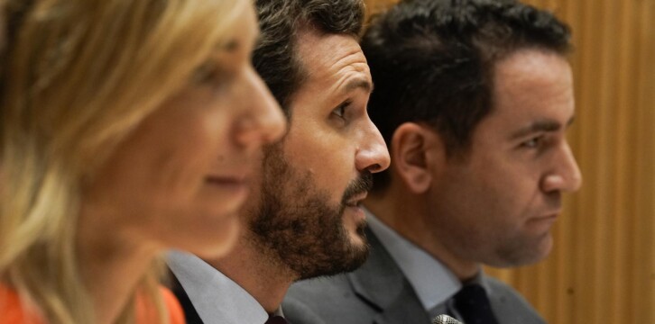 Reunión del Grupo Parlamentario Popular en el Congreso de los Diputados