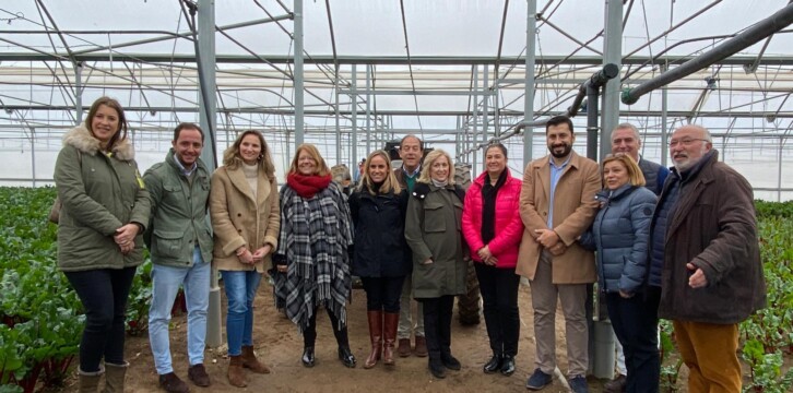 Visita a huertas e invernaderos en Villa del Prado