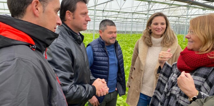 Visita a huertas e invernaderos en Villa del Prado