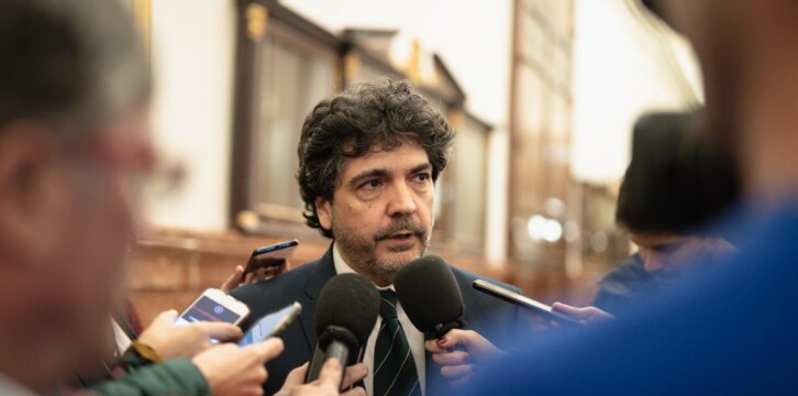 El diputado del GPP en el Congreso de los Diputados, Mario Garcés