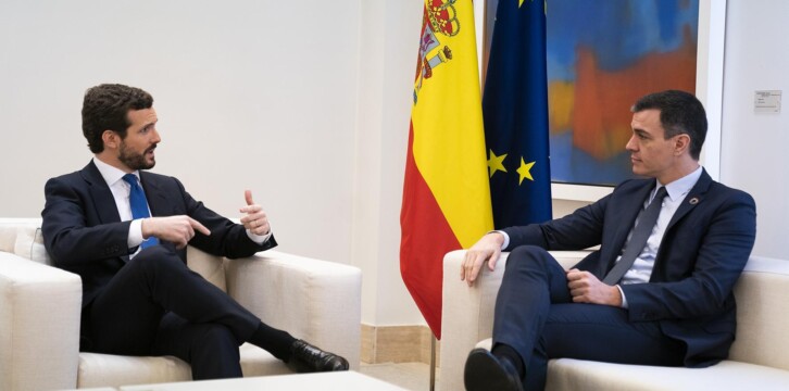 Reunión con Pedro Sánchez