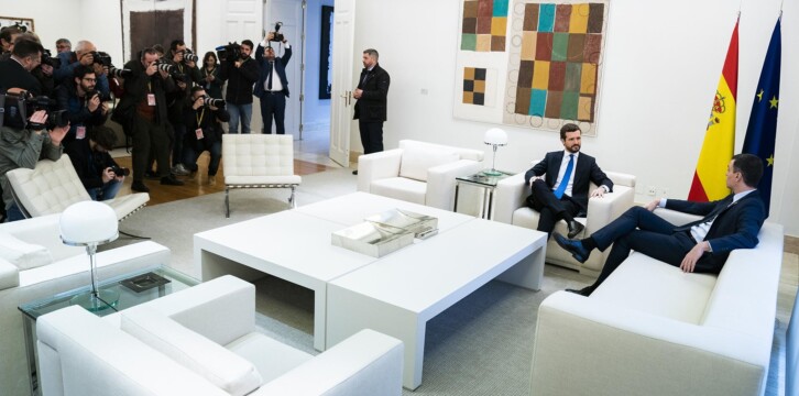 Reunión con Pedro Sánchez