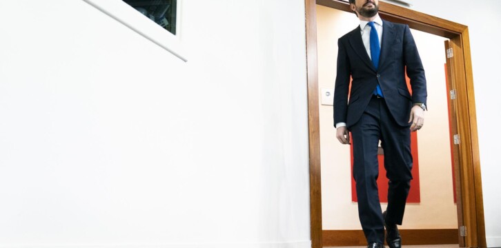 El presidente del Partido Popular, Pablo Casado