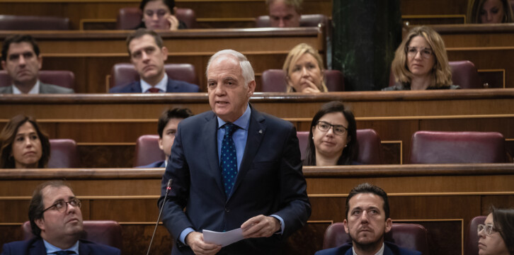 Joaquín García Díez en la Sesión de Control en el Congreso de los Diputados