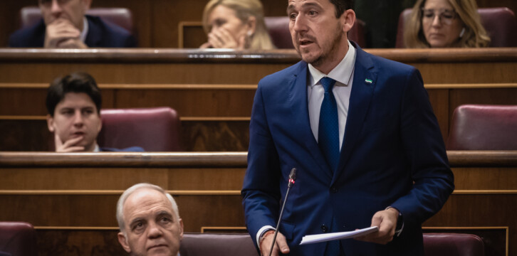 Víctor Píriz en la Sesión de Control en el Congreso de los Diputados