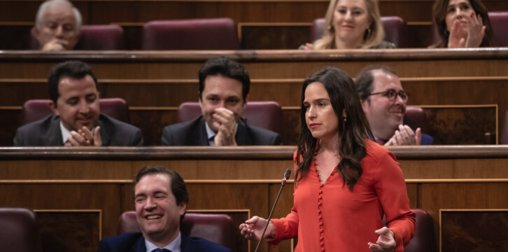 Belén Hoyo en la Sesión de Control al Gobierno