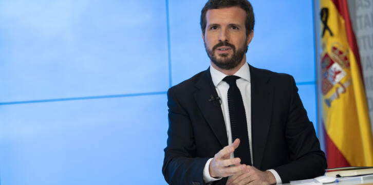 Rueda de prensa de Pablo Casado