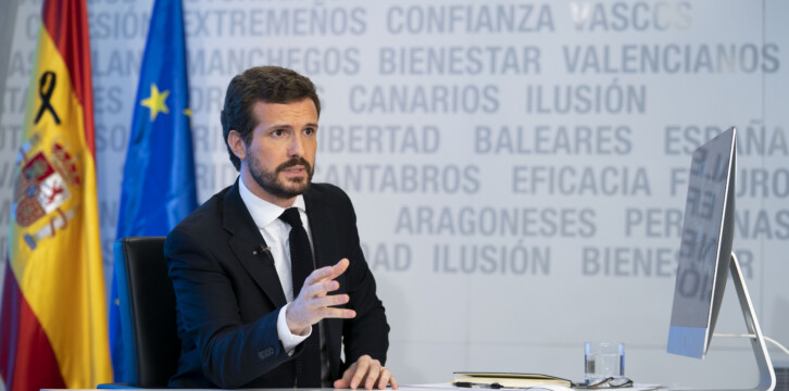 Rueda de prensa de Pablo Casado