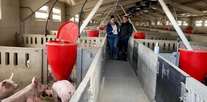 Luis María Beamonte visita Monforte de Moyuela