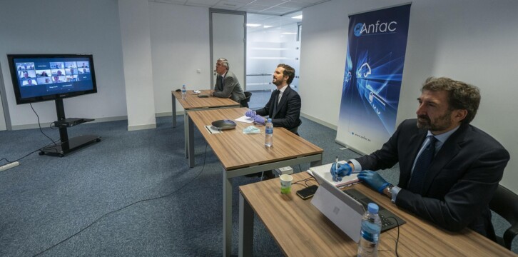 Reunión, por videoconferencia, con ANFAC, Faconauto, GANVAM y SERNAUTO